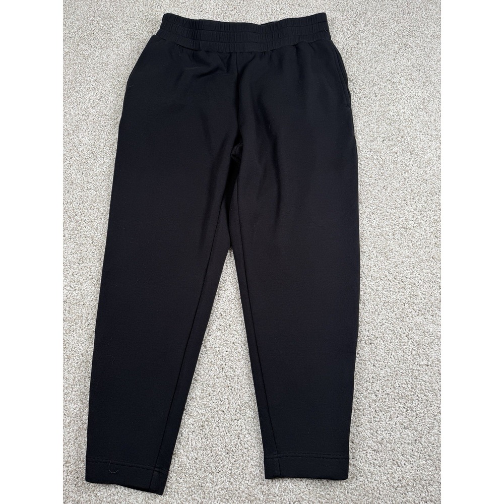 Varley The Slim Cuff Jogger Sweatpants Womens Black Double Soft Athleisure Sz L